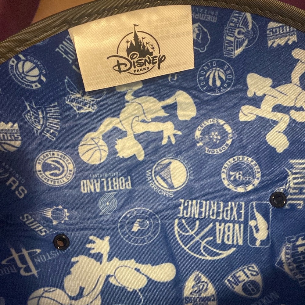 Basketball Mickey Ears | NBA Experience Vintage Disney Mouse Ears Hat - Picture 8 of 8